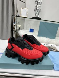 Driehoek patroon mannen vrouwen sneakers cloudbuster donder schoen casual loafers schoenen nylon milieuvriendelijk materiaal ademend bovenste schuim licht zool