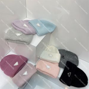 Triangle lapin Bamans moelleux couleurs de bonbons concepteurs casquettes en tricot soft chaud