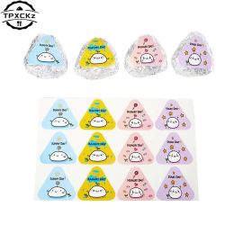Triangle Rice Ball Emballage Sac autocollants Nori Aweed Onigiri Sac Sag Stickers Sushi Making Moule Tools Bento Accessoires