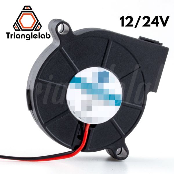 Ventilador Trianglelab 5015, rodamiento de bolas de alta calidad, refrigeración DC 12V 24V, refrigeración sin escobillas, disipación de calor para impresora 3D 220704