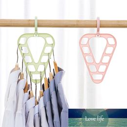 Driehoekige 9-hole Magic Clothes Hanger Closet Organizer Multifunctionele Roterende Droogrek Kledingkast Sjaal Storage Fabriek Prijs Expert Design Quality Nieuwste