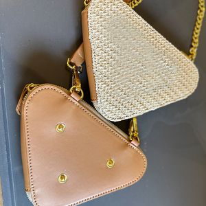 Sac triangulaire designer creux sacs de paille pour dames Triangle symbole jacquard tissu contraste luxueux en cuir brodé de la mode à main messager et à main