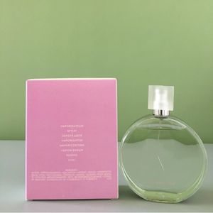 Parfums tricolores Femme Parfum vide Pamplemousse dame 3.4fl.OZ 100ml Parfum Cadeaux de vacances vert rose jaune bouteille en verreLivraison gratuite