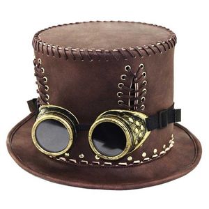 Trilby chapeaux hommes Halloween accessoires de déguisement Style industriel européen américain femmes 230920
