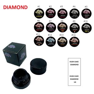 Trilogy 710 Wax Jar Diamond Récipients en verre de 5 ml