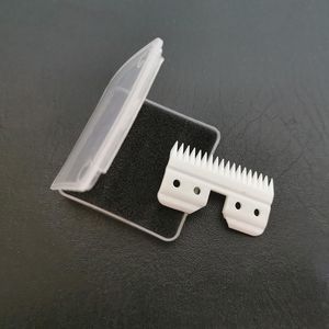 Trimmer 200pcs / lot 18 dents Hair Clipper Blade Céramic Cutters en gros