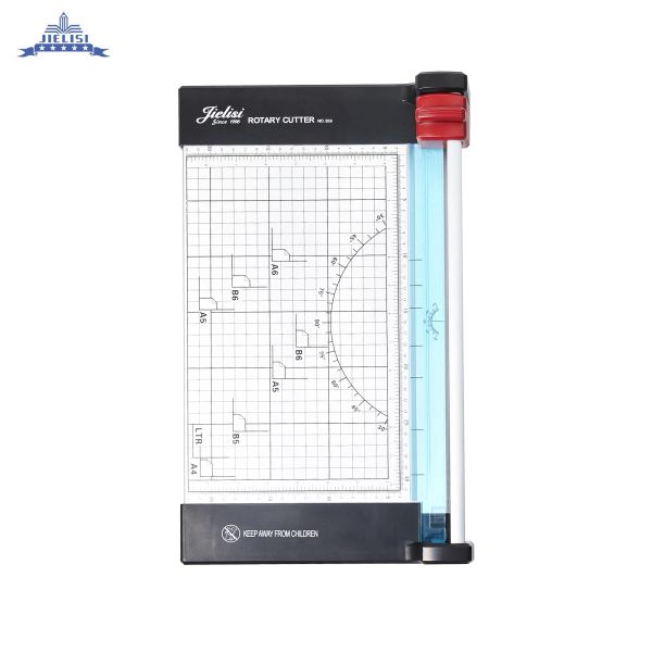 Trimmer A4 Rotary Paper Trimmer Multifonctional Paper Photo Cutter avec 12 feuilles Capacité de coupe 12,2 pouces Longueur de coupe pour le papier artisanal