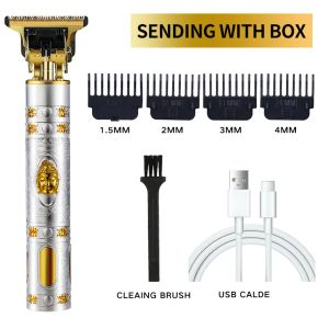 Trimmer Findering FADing Hair Hair Trimm for Men Pro Beard Triming Bouddha Electric Hair Clipper Machine de coupe de cheveux lithium