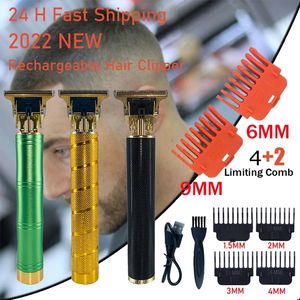 Trimmer for Men Hair Clipper T9 6 9 mm Comb Cut Machine Professional Clippers 0 Cutting Vintage 220712