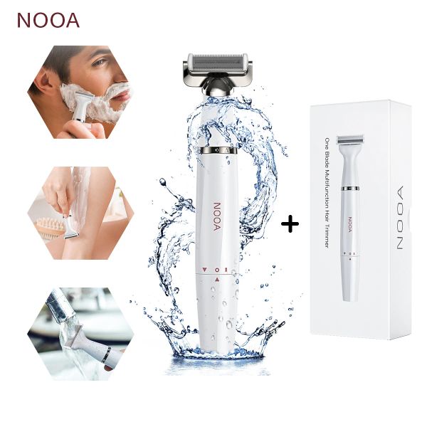 Trimmer NOOA Electric Men Shaver Razor Blade Body Hair Hoilebrow Bikini Trimm for Women Epilator Trimmor Trimmor Female Raser les cheveux Épilation