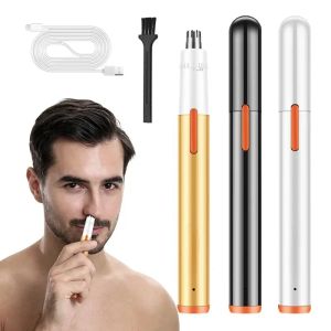 Trimmer Draagbare Professionele Elektrische Neus Oorhaar Trimmer Roterende USB Opladen Tondeuse Wenkbrauwtrimmer Oplaadbare Tondeuse