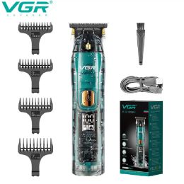 Trimmer Vgr Trimmer Hair Clipper EmphipProping Coimm Trimless Hairless Machine TBLADE TBLADE Transparent Zero Cutting Machine V961