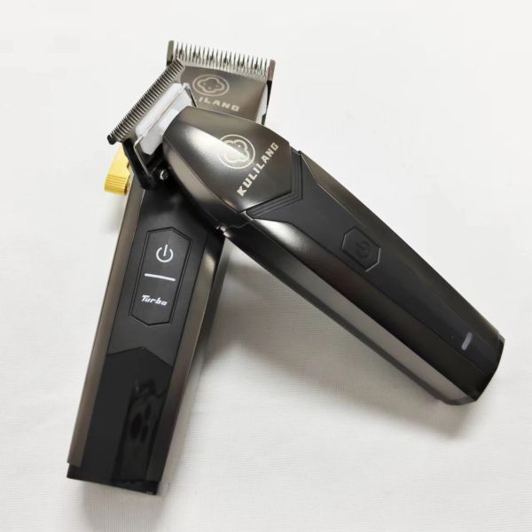 Trimmers 2023New Arrivée The Dark Knight Professional Electric Hair Clipper Fade + DLC revêtu lame haute puissance 7200rpm de qualité Trimmer