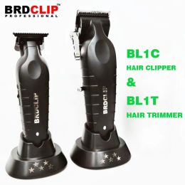 Trimmers brdclip bl1c bl1t tallado de tallado de taller de cabello de peluquería de peluquería de barbero de corte eléctrico con soporte de cargadores