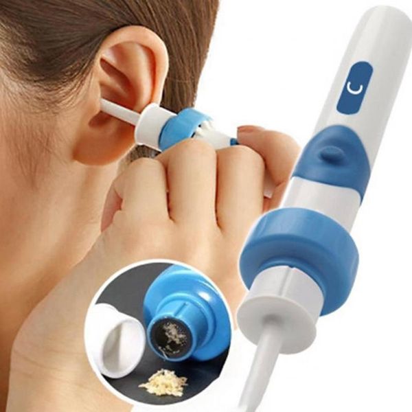 Trimmers Nettoyer d'oreille électrique Nettoyage indolore Dispositif d'oreille en spirale Déliement de cire d'oreille sans fil.