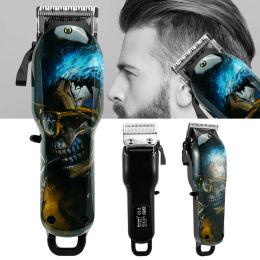 Trimmers elektrische trimmer voor mannen draadloos koord oplaadbaar haar Clippers Barber Professional Electric Trimmer Hair Razor EU -lader