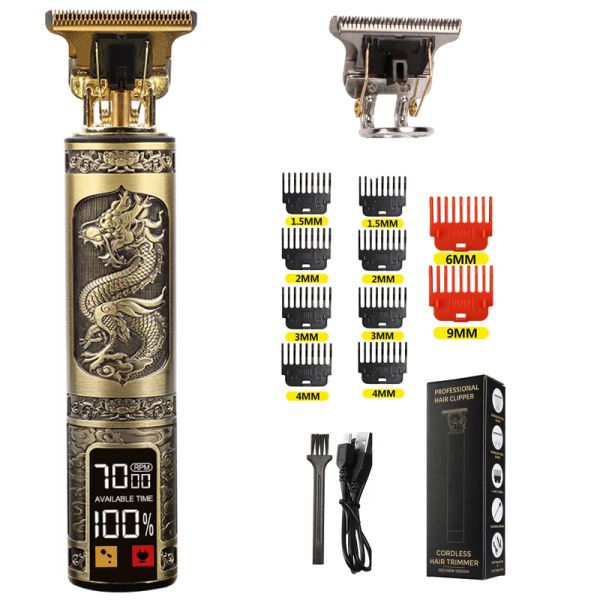 Trimmers Cabello de cabello Sets y accesorios Máquina de corte de cabello para el hombre para hombres Electrice Shaver Clippe Trimmer Neuk Máquina Barber