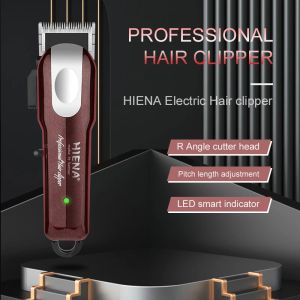 Trimmers Hiena USB Electric Hair Clippers Trimmers for Menless sans fil de coiffure rechargeable