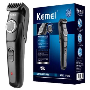 Recortadores Kemei Barba Barba Trimmer para hombres Bigote recargable Peablo Cabello Máquina de corte de cabello