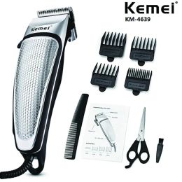 Trimmers Kemei Edge Pro Corded Beard Trimmer voor mannen Touch Up Trimmer Rand Baarden verzorging Detailer Kit Hair Clipper