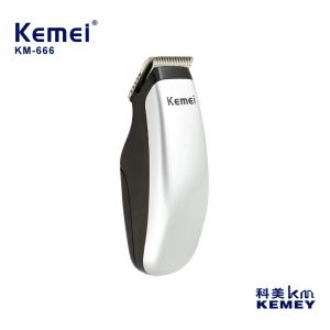 Trimmers Kemei KM666 Mini Trimmer de cheveux Coiffure électrique Clipper Cutter Machine Male Barber Barber Batter
