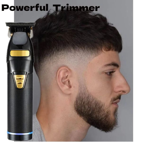 Trimmers Nouveaux cheveux USB Clipper T9 Coiffure électrique professionnelle Coupe de 0 mm Machine Rasage de l'homme rechargeable pour la tête de tête d'huile de coiffure pour hommes