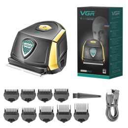 Trimmers Originele VGR -sneltoets Selfhaircut Kit voor mannen Hoofd Shavers Quickcut Hair Clippers Home Nieteloze elektrische trimmer oplaadbaar
