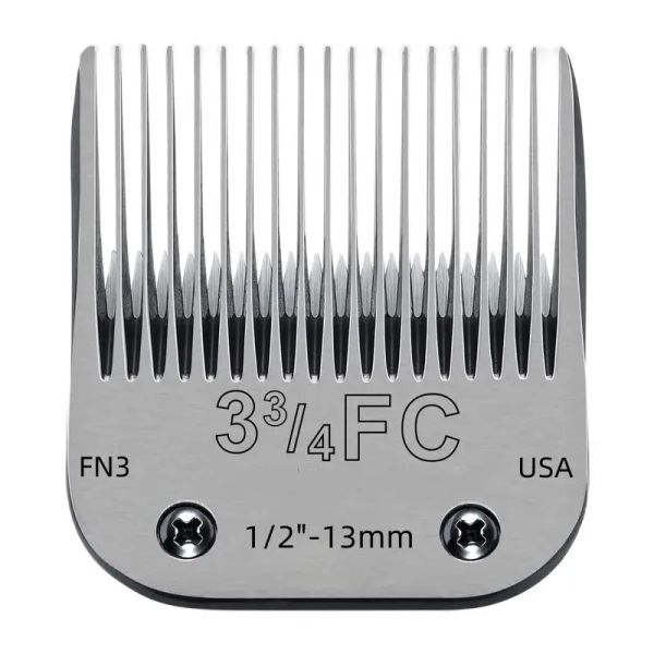 Trimmers PET DOG To couing Clipper Blade 3f 13 mm Fabriqué à base d'acier en carbone de haute qualité pour la lame A5 ajuste la plupart des tondeuses et des tondeuses