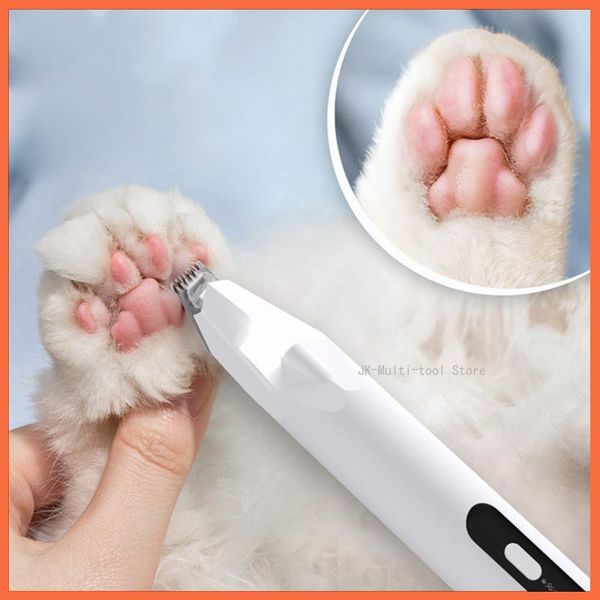 Recortadores Pet Foot Hair Crimmer para perros Piel Trimmer Profesional Curo de perros Caballeros Cat Timmer para perros Pet Suministros para peluquería