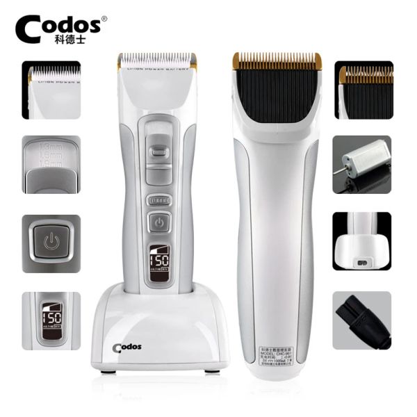 Trimmers Professional CODOS CHC961 Coiffe de cheveux électrique pour hommes Salon rechargeable Salon Barber Triming Rasage de coupe 100240V