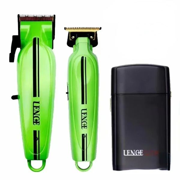 Trimmers Clipper de cheveux professionnels pour les hommes, tout corps en métal avec moteur sans balais, coupe-cheveux idéal pour une barbe précise et une coupe de la moustache