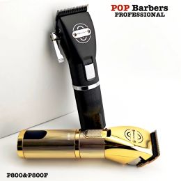 Trimmers Bobteurs pop professionnels P800 Huile Head Electric Fade Hair Cippers Golden Scouping Ciseaux Trimter de cheveux électriques