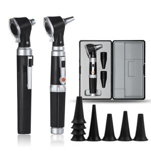 Trimmers Professional Otoscopio Diagnostic Kit médical Home Doctor Ent Ear Care Endoscope LED Portable Otoscope Nettoyeur d'oreille avec 8 conseils