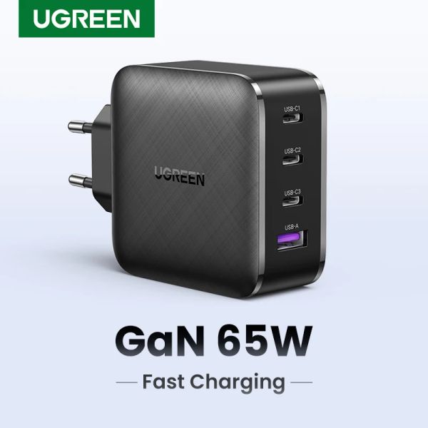 Trimmers Uilleen PD65W Gan Charger pour tablette Quick 3.0 4.0 SCP Charger pour Huawei USB C Charge pour le chargeur d'adaptateur de puissance xiaomi