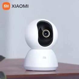 Trimmers Xiaomi Mijia Mi Smart IP Camera 2k 1296p 360 Angle vidéo CCTV WiFi Vision Night Wire Wireless Webcam Security Cam Home Monteur
