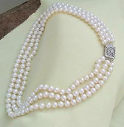 Collier de perles blanches naturelles de la mer de Chine méridionale Triple AAAA 910, 24 pouces, 240106