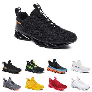 Triple hommes Chaussures Femmes Running Blanc Blanc Red Lemen Green Green Grey Grey Mens Trainers Sports Sneakers Shevingy Huit