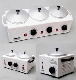 Triple Pot Wax Warmer Elektrische Ontharing Waxen Machine Handen Voeten Paraffine Therapie Ontharingscrème Salon Beauty Tool5439067