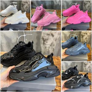 Triple S Sneakers Designer Schoenen Heren Sneakers Platform Trainer Fshion Luchtkussen Dikke Zool Schoenen Vintage Papa Schoen Dames Sneakers