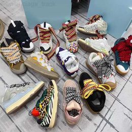 Triple S Womans Mesh Chaussures Baskets Platformsole Shoe Laceup Extraordinary Sneaker Embossed Cuir Curb Calfskin Caoutchouc Nappa Hommes Femmes Lanvins