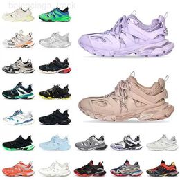 Triple S Women Men Tess S. Running Shoes 3 3.0 Gomma Trek Low Top Sneakers Brand Runner Sports Jogging Hiking Trainers Platform No Glow Triple