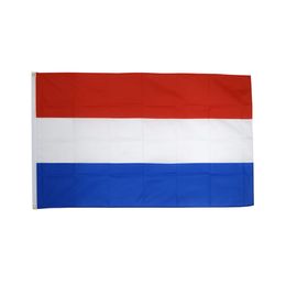 Triple-Stripe - rood-wit-blauwe vlaggen 100D polyester 3'x5 'voet hoge kwaliteit met twee messing inkorten snelle verzending hete verkoop