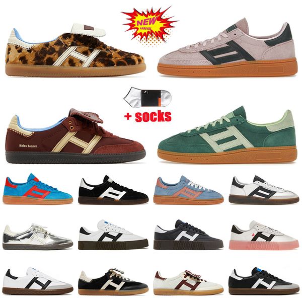 Gazelle Designer Casual Shoes Wales Bonner Leopard samba Brown Handball Spezial Shoe Gazelles Sporty And Rich Vegan【code ：L】Trainers Spezials Sneakers