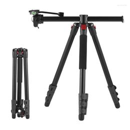 Statieven 67-inch multifunctioneel Pography-statief voor camera Horizontale standaard 360° draaibare balhoofd DSLR's ReispographyStatieven