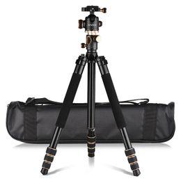 TRIPODS ANDOER CAMERA TRIPOD Stand Monopod aluminium legering 8kg belasting met 360 ° roteerbare ballhead draagtas voor DSLR smartphonetripoden