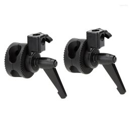 Tripods Botique-2x enkele grip Swivel Head Bracket klem voor Po Studio Boom Arm Reflector Holder Stand