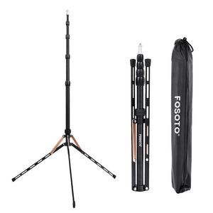 Tripods Fusitu FT-190B 2.2m LED Light Stand Portable Tripod Head Softbox voor Po Studio Pographic Flash Parbrellas Reflector 221014