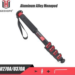 Trépieds GEEHOPE U270A / U370A CAME MONOPOD ALLINUM ALLIAGE 5SECTION LEG VIDÉO PROFESSIONNE