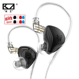 Tripods KZ ZEX Static Dynamic Drive Hybride oortelefoon Hifi Bass Ear Bud Sport Noise Annellering Headset KZ EDX Pro ZSN Pro ZS10Pro NRA ZST