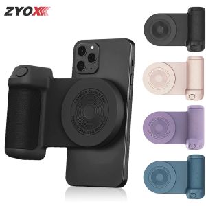 Trípods mango de cámara magnética foto de agarre selfie photo bluetooth portador de refuerzo homal